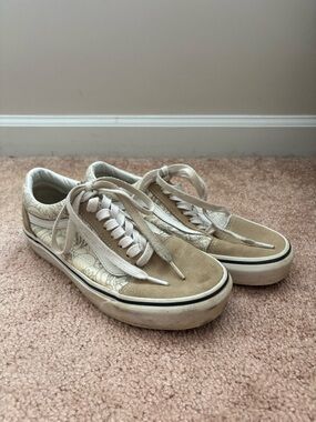 Vans with a fun design.